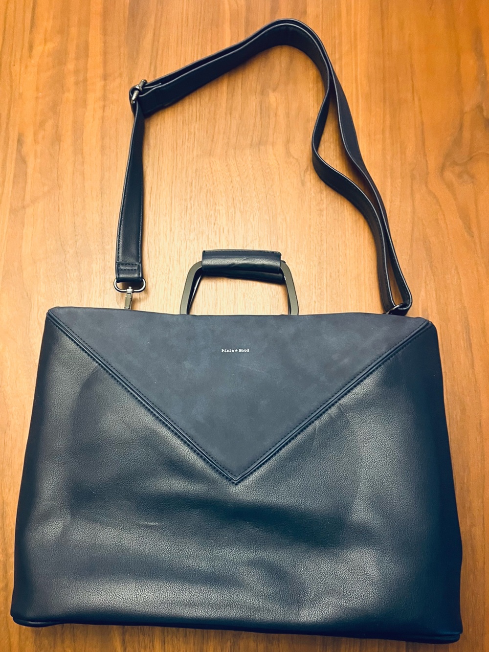 Navy Blue computer bag/briefcase bag